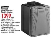 Coleman 40QT Thermo Electric Cooler-Each