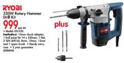 Ryobi 520W Rotary Hammer Drill Kit(ED-520)-Per Kit