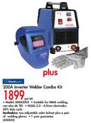 Tradeair 200A Inverter Welder Combo Kit(MMA2005)-Per Kit