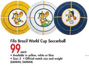 Fifa Brazil World Cup Soccerball-Each