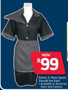 Ethnic 3-Piece Sportz Overall Set-Each