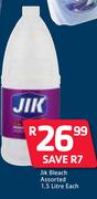 Jik Bleach Assorted-1.5 Ltr