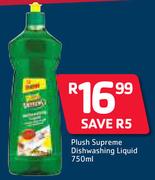 Plush Supreme Dishwashing Liquid-750ml