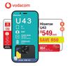 Hisense U43