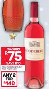 KWV Roodeberg Red Or Rose-750ml Each