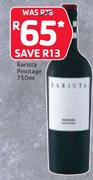 Barista Pinotage 750ml-Each