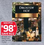 Drostdy Hof Adelpracht Late Harvest 3Ltr-Each