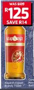 Klipdrift Export Brandy-750ml