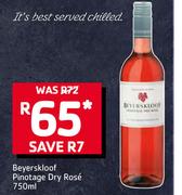 Beyerskloof Pinotage Dry Rose-750ml