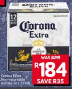 Corona Extra Non Returnable Bottles-12 x 355ml