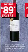 Thierry & Guy Fat Bastard Shiraz, Cabernet Sauvignon, Pinotage Or Merlot-750ml Each