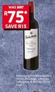 Nederburg The Winemaster'sShiraz, Pinotage, Cabernet, Sauvignon Or Merlot-750ml Each