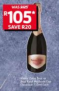 Kleine Zalze Brut Or Brut Rose Metode Cap Classique-750ml Each