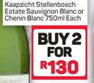 Kaapzicht Stellenbosch Estate Sauvignon Blanc Or Chenin Blanc-2x750ml 