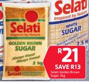 Selati Golden Brown Sugar-2kg