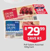 PNP Salami Assorted 100g-Each