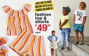 Mrp Kids Fashion Top & Shorts-Each
