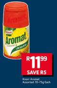 Knorr Aromat Assorted-70-75g Each