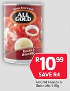 All Gold Tomato & Onion Mix-410g