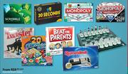 Assorted Board Games Each