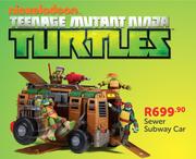 Teenage Mutant Ninja Turtles Sewar Subway Car