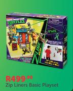 Teenage Mutant Ninja Turtles Zip Liners Basic Playset