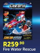 Lite Brix Fire Water rescue