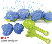 4-Piece Sand Playset