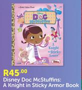 Disney Doc McStuffins: A Knight In Sticky Armor Book