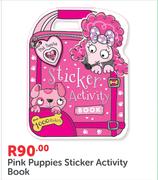 Pink Puppies Sticker Activity Book