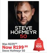 Steve Hofmeyr 50