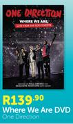 Where We Are DVD One Direction