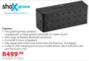 Shox Groove Get Your Wireless Groove On