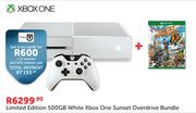 Xbox One 500GB White + Sunset Overdrive Bundle