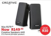 Creative Speakers A40