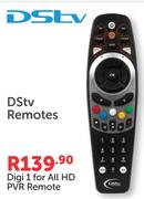 DSTV Digi 1 For All HD PVR Remote