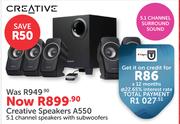 Creative Speakers A550