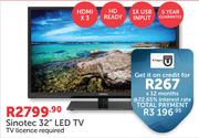 Sinotec 32" LED TV