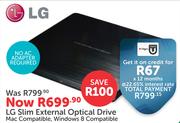LG Slim External Optical Drive