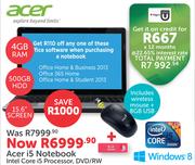 Acer i5 Notebook