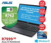 Asus i5 Notebook