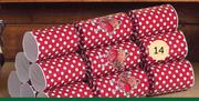 Red Polka Dot Crackers 8 Pack