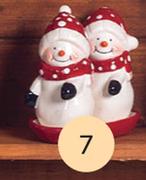 Partyware Snowman Salt & Pepper Set