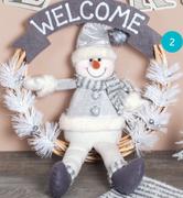 Snowman Wreath