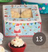 Snow Santa Food Gift Boxes-per pack