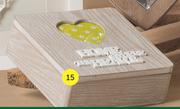 Storage Box With Frame Lid