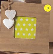 Wooden Photo Frame With Resin Heart