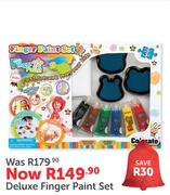 Deluxe Finger Paint Set