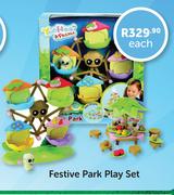 Yoohoo & Friends Festive Park Play Set Each