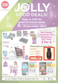 CNA : Jolly Good Deals (8 Dec - 25 Dec 2014), page 1